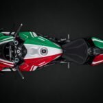 Ducati Panigale V4 Tricolore top view