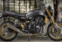 Kawasaki Z900RS SE 50th Anniversary Edition right side