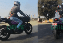 Triumph Thruxton 400 Spied Testing Triumph_Thruxton_400_spy shots