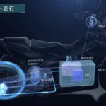 yamaha Parallel Hybrid Electric Motorcycle tech