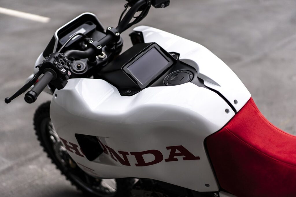custom honda africa twin tank