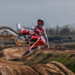 ducati Desmo450 MX jump