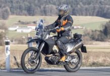 KTM 690 Rally Spotted Testing, Could Debut at EICMA 2025 ktm 690 rally spy shots front quarter