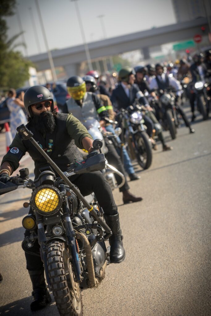 Distinguished Gentleman's Ride Arabia 2025 ride leader