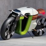 skoda Slavia B cafe racer concept front quarter