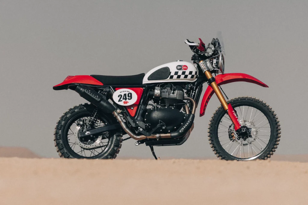 fury 650 right side view