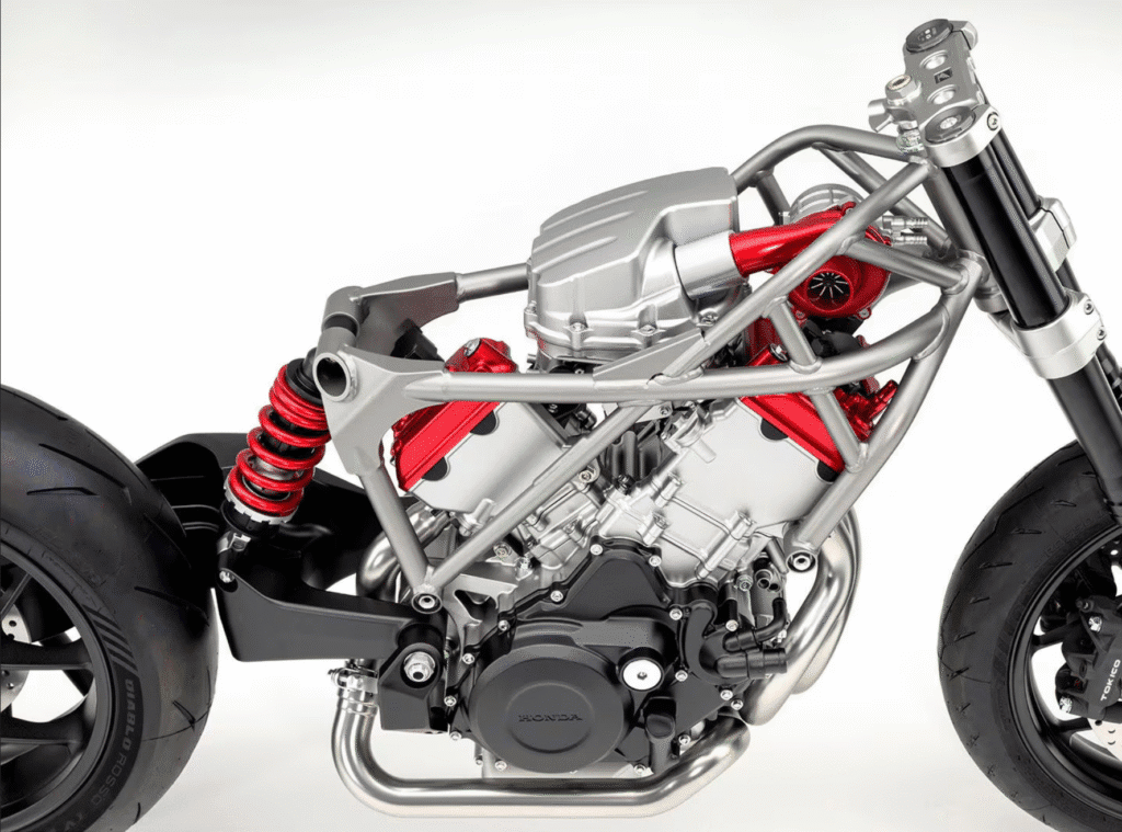 honda Supercharged V3 Sportbike teaser