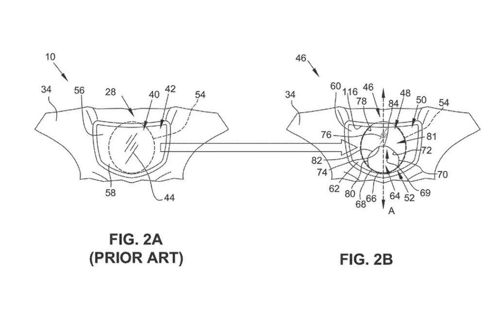 indian headlamp with radar patent
