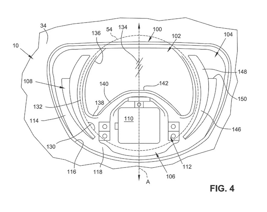 indian headlamp with radar patent