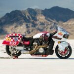indian challenger new record at Bonneville Salt Flats