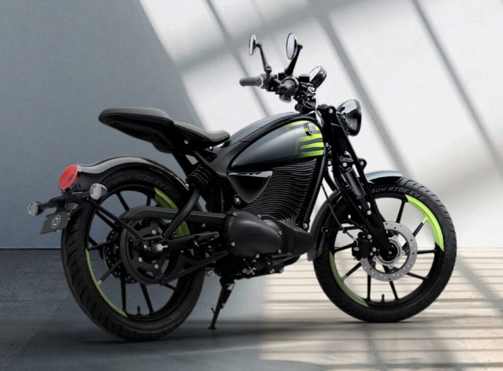 royal enfield flying flea rear quarter