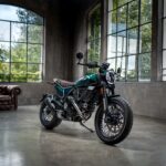 Ducati Scrambler Nightshift Emerald Green Livery front quarter