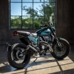 Ducati Scrambler Nightshift Emerald Green Livery rear quarter