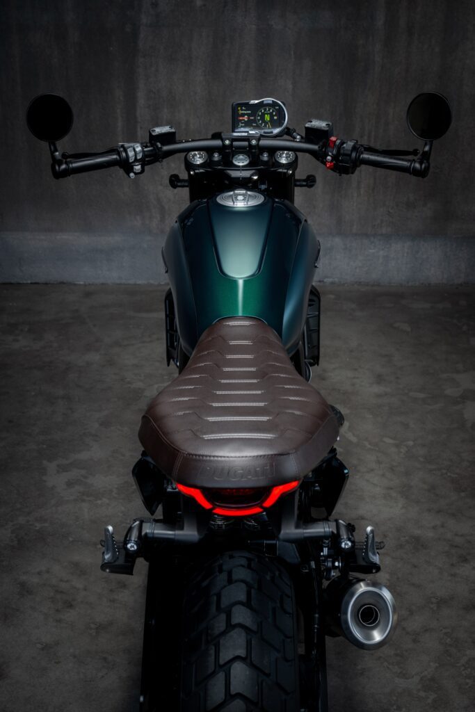 Ducati Scrambler Nightshift Emerald Green Livery taillight