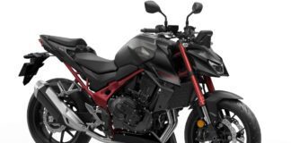 2026-Honda-Hornet-CB750-E-Clutch-front quarter