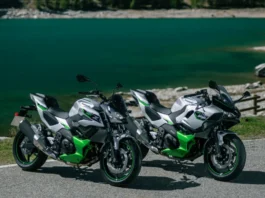 Kawasaki Z7 Hybrid and Ninja 7 Hybrid