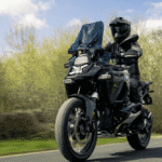 BMW R 1300 GS Adventure Dark Edition front quarter